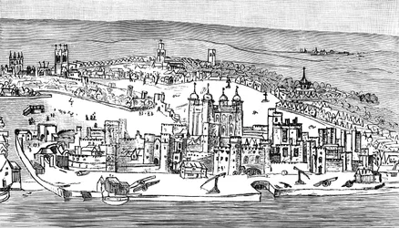 Tour de Londres, vers 1543, 1893