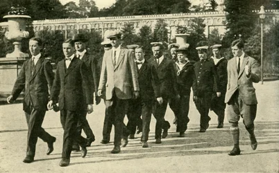 Formation des recrues dans la Réserve Volontaire de la Marine Royale, Première Guerre mondiale