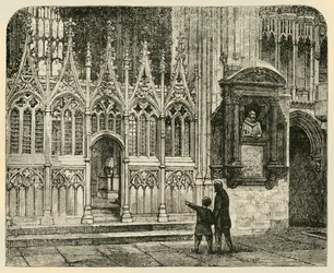 Transept du Martyre, Cathédrale de Canterbury, 1890