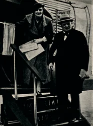 Voyager par avion, septembre 1934