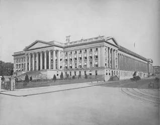 Bâtiment du Trésor, Washington, D.C., vers 1897