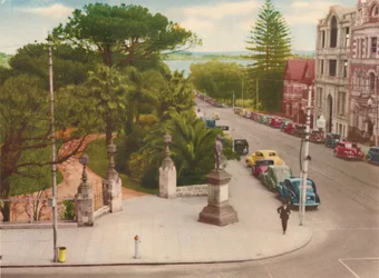 Jardins du Trésor, vers 1947