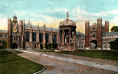 Fontaine du Trinity College, Cambridge, Cambridgeshire