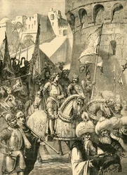 Entrée triomphale de Richard Ier et Philippe Auguste à Acre, 1191