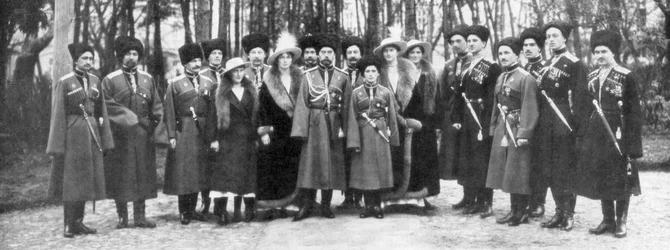 Le tsar Nicolas II de Russie et sa famille avant l