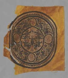Fragment de tunique avec Segmentum, 400s - 600s