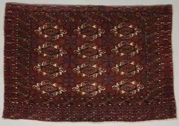 Face de sac Turkmène, 1800s