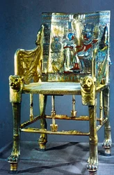 Chaise de Toutankhamon, Égypte