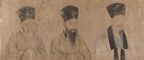 Vingt-cinq portraits en buste de savants célèbres, 16e siècle