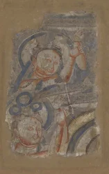 Deux Bodhisattvas, vers 6ème-7ème siècle