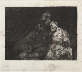 Deux figures, 1800s
