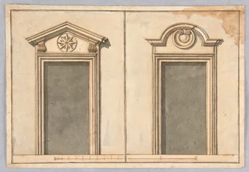 Deux projets pour des cadres de porte