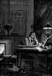 UJJ Leverrier, astronome français calculant la position de la planète Neptune en 1846, 1881