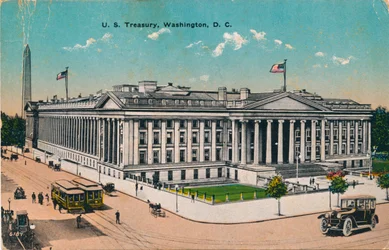 Trésor des États-Unis, Washington, DC, vers les années 1920
