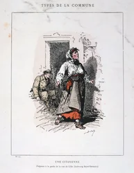 Une Citoyenne, Commune de Paris, 1871