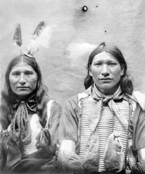 États-Unis : Amérindiens - vers 1890