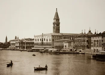 Sans titre 99, vers 1890. [Palais des Doges et Grand Canal, Venise]