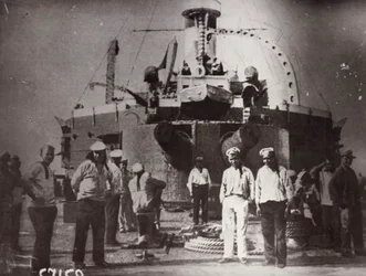 Soulèvement sur le cuirassé Potemkine, Constanta, Roumanie, 1905