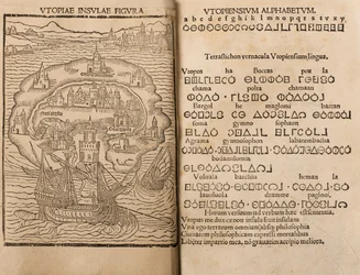 Utopie par Thomas More, 1516