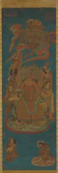 Vaisravana, Roi Gardien du Nord, dynastie Yuan ou Ming, XIVe siècle