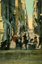 Valetta, Malte - Strada St. Lucia