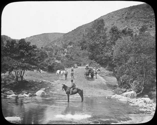 Van Stadens Pass, Afrique du Sud, vers 1890