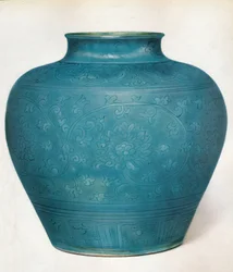 Vase à corps ovoïde et col court contracté, XVIe siècle, 1936