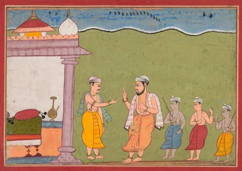 Vasudeva rencontre Nanda d
