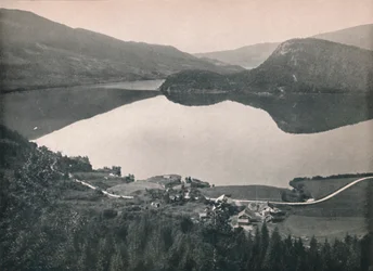 Ved Haverstingstunnelen, Bergensbanen, 1914