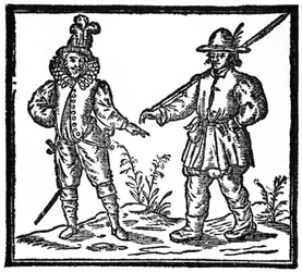 Culottes de velours et culottes de tissu, 1592, 1910