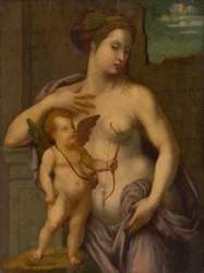 Vénus avec Cupidon