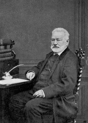 Victor Hugo, auteur français, 1872