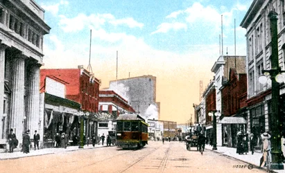 Avenue Victoria, Fort William Thunder Bay, Ontario, Canada, vers 1900
