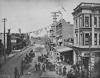 Victoria, Colombie-Britannique, vers 1897