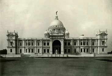 Victoria Memorial Hall, façade sud, 1925