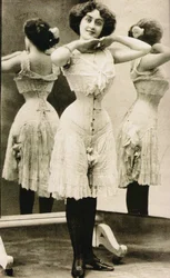 Corset victorien, fin des années 1890