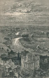 Vue depuis la tour ronde