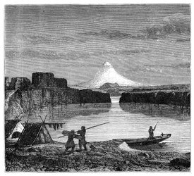 Vue en Oregon, 1900