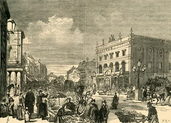 Vue dans le New Cut, 1878