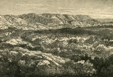 Vue dans la vallée du Jourdain, 1890