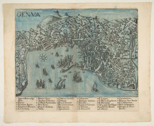 Vue de Gênes