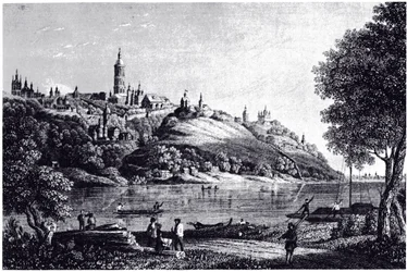 Vue de Kiev, 1835