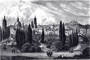 Vue de Lemberg, vers 1845