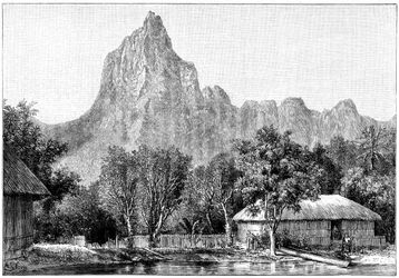 Vue de Tahiti, 1898