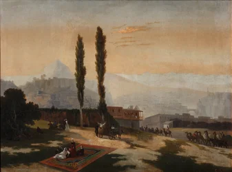 Vue de Tiflis, 1890