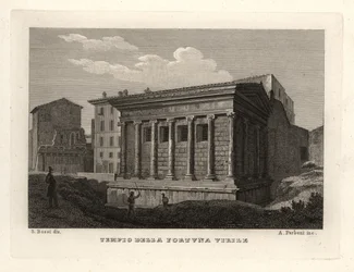 Vue du Temple de Portunus