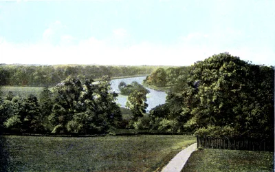 Vue de la Tamise depuis Richmond Hill, Londres, 20ème siècle