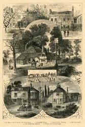 Vues de Camberwell et Dulwich, c1878