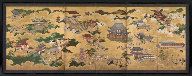 Vues de Kyoto, 1600s
