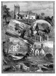Vues de Sandringham, Norfolk, 1887